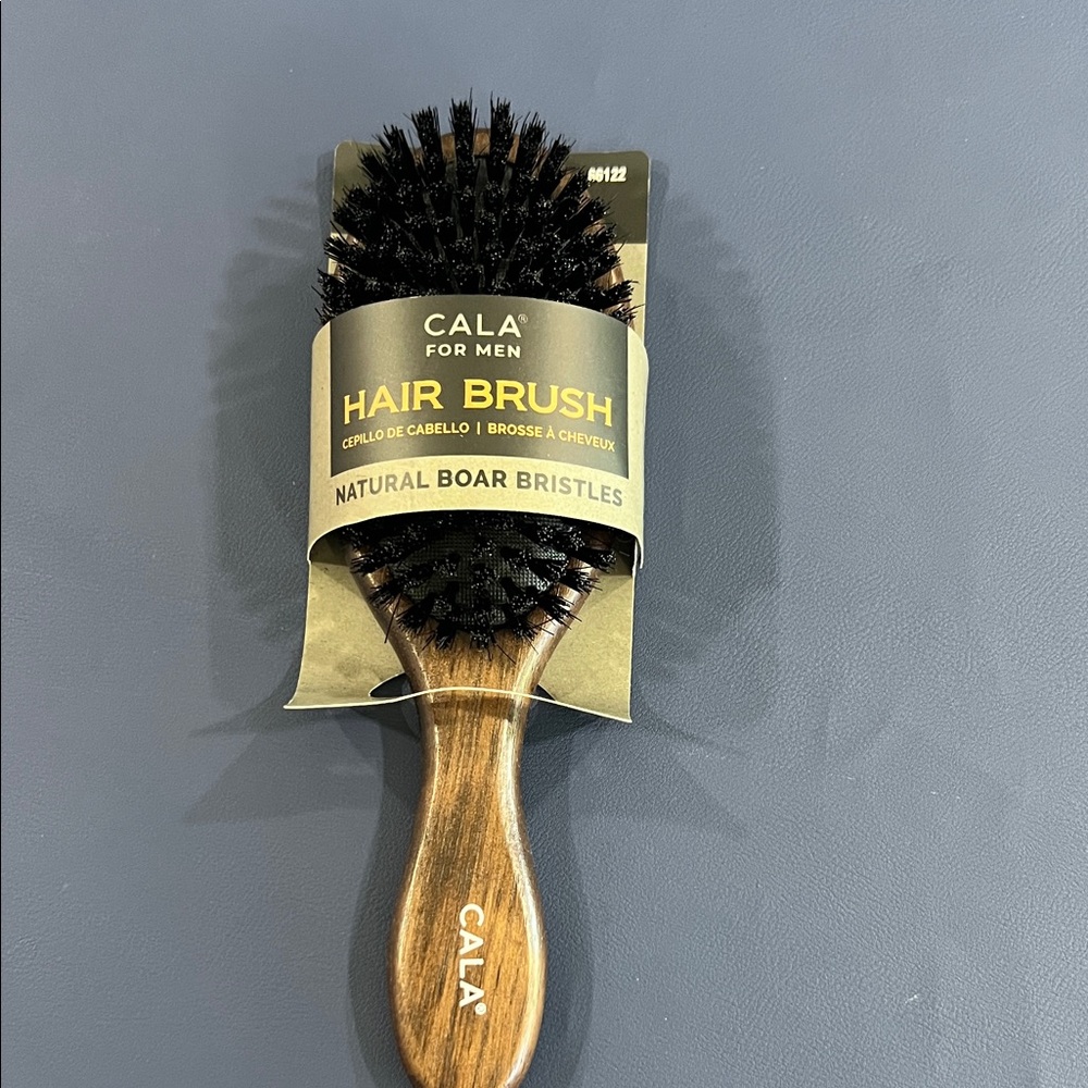 CALA Men's Hair Brush - Black and Brown